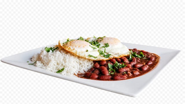 Two Huevos Fritos.