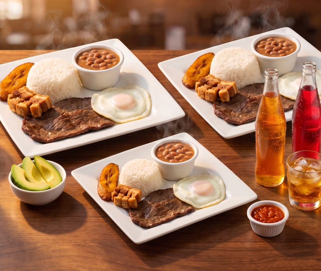 Special Of Bandeja Paisa.