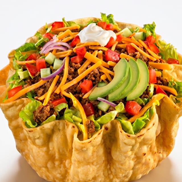 Taco Pork Salad.