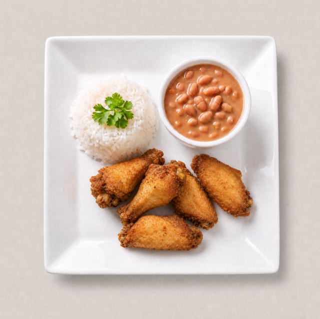 Chicken Wings Plate.