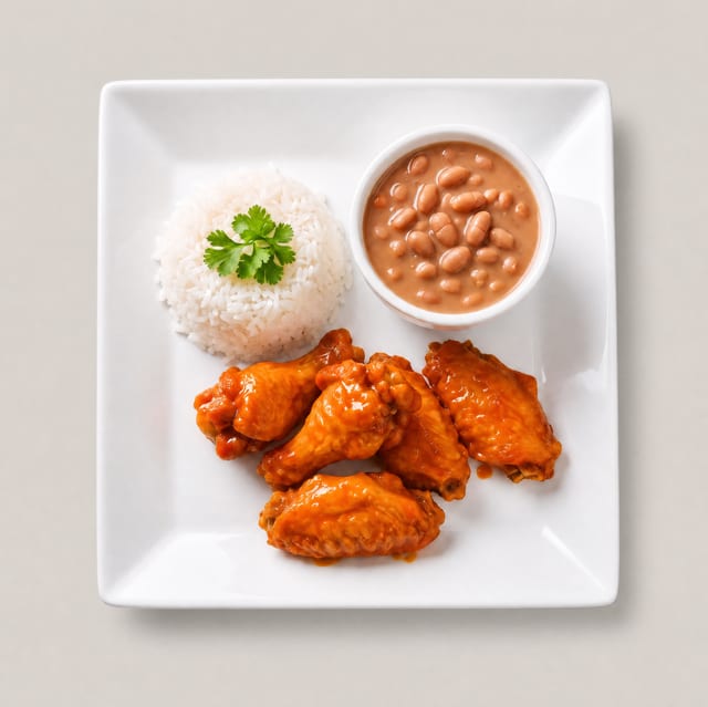 Buffalo Wings Plate.