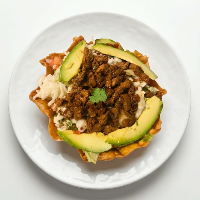 Taco Beef Salad.