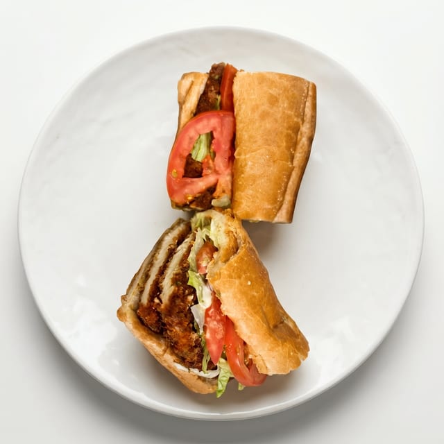 Chicken Cutlet Sandwich.