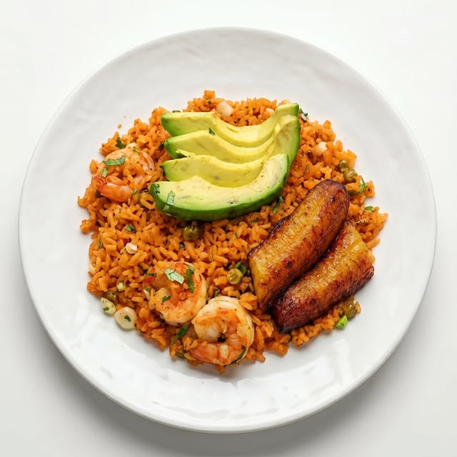 Arroz Con Camarones.