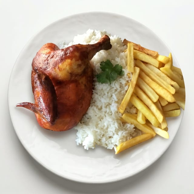 Medio Pollo Combo.