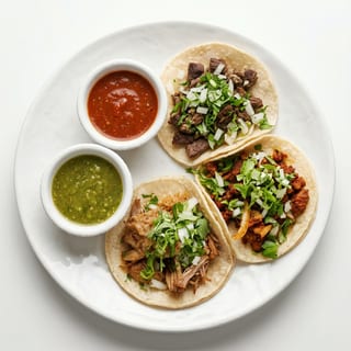 Order of Three Tacos Combo 1