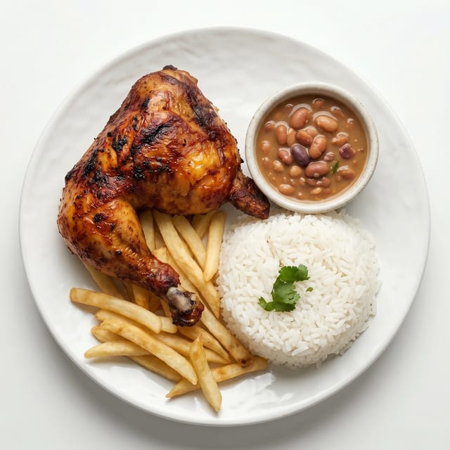 Cuarto de Pollo Combo.