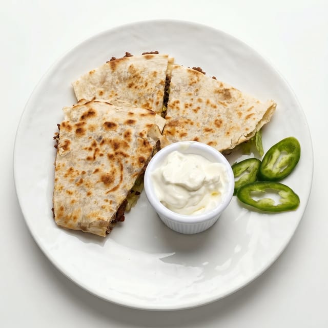 Pollo Quesadilla.